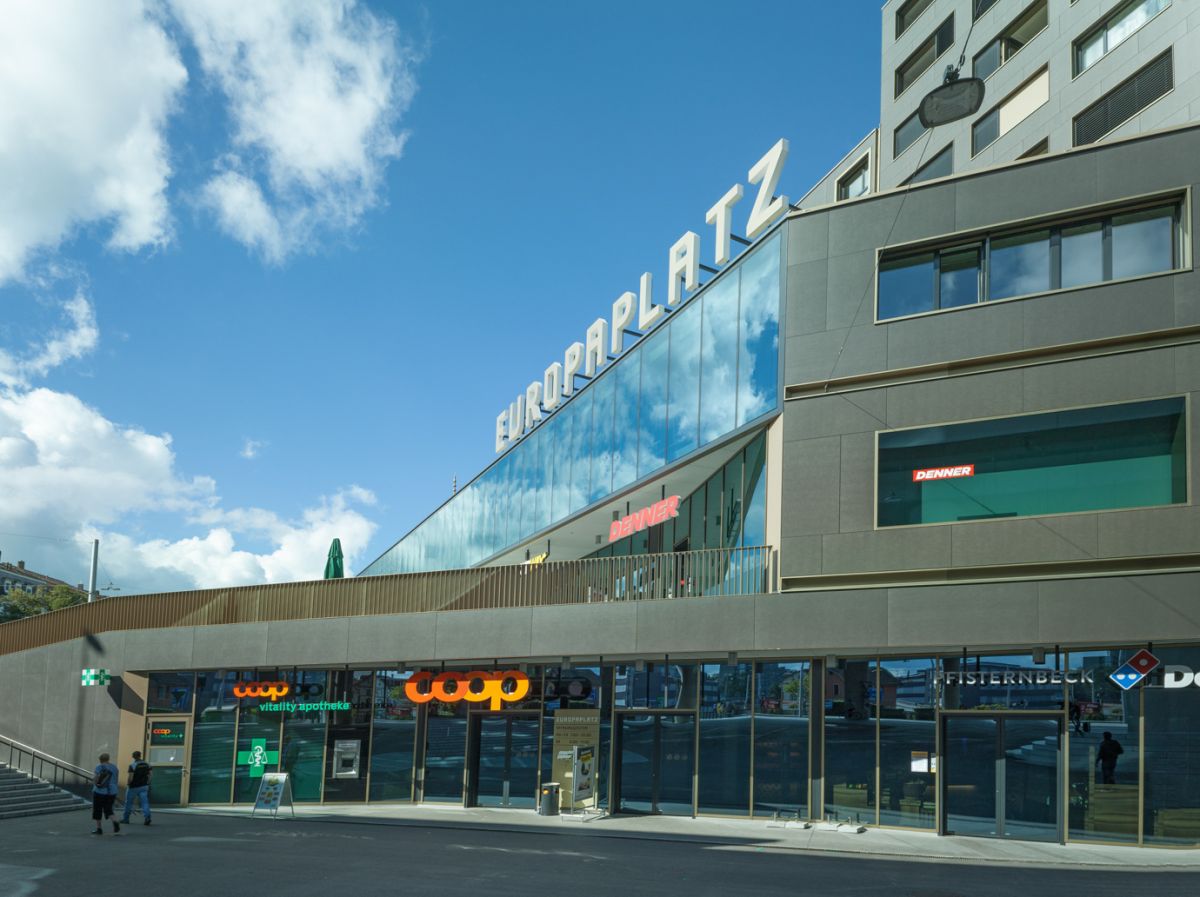 Eingangspartie Europaplatz Fassadenplaner Fachwerk